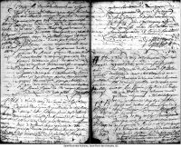 Acte de mariage - 1752
