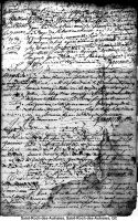 Acte de sépulture